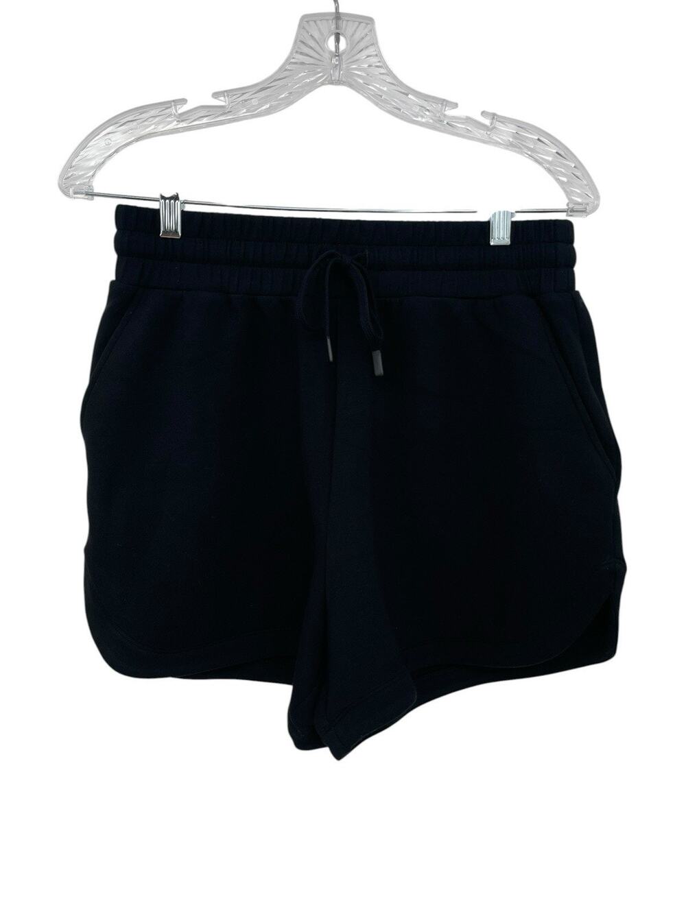 Varley Coulter High Rise Shorts DoubleSoft Fabric Black 3.5 Inch Inseam Medium